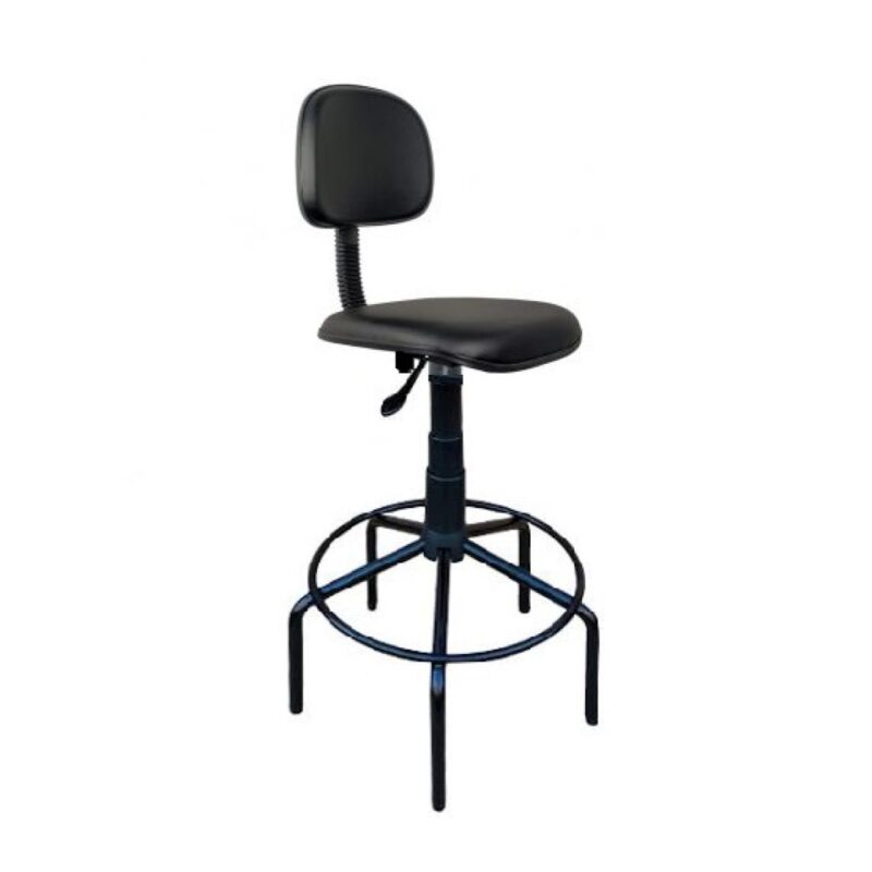 Cadeira CAIXA Secretária (Aranha PMD) – Cor Preta 34001 Araguaia Móveis para Escritório 2