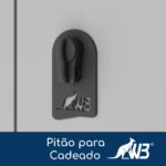 Roupeiro LOCKER de Aço c/ 12 Portas PEQUENAS – 1,90×0,96×0,40m – CZ/CZ – W3 – 11018 Araguaia Móveis para Escritório 7