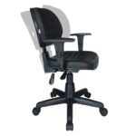Cadeira Executiva Back System COSTURADA com Braços Reguláveis – Cor Preta – 31008 Araguaia Móveis para Escritório 17