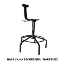 Base modelo CAIXA (ALTA) c/ Ceflex – PMD – 99905 Araguaia Móveis para Escritório
