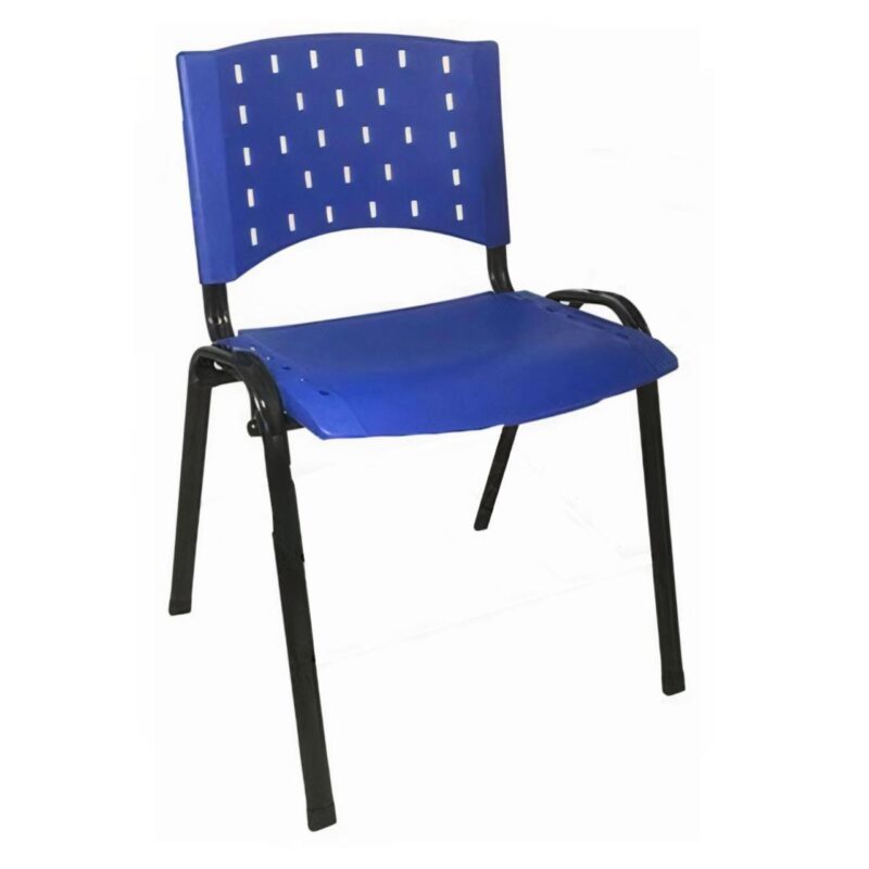 Cadeira Plástica 04 Pés – AZUL – (Polipropileno) – 31205 Araguaia Móveis para Escritório 4