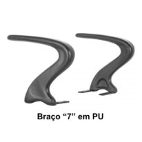 Braço “7” modelo Fixo PU – 58052 Araguaia Móveis para Escritório