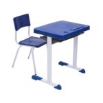 Kit Escolar Individual AZUL – (Mesa e Cadeira) – JUVENIL 06 a 09 Anos 40999 Araguaia Móveis para Escritório 8