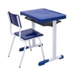 Kit Escolar Individual AZUL – (Mesa e Cadeira) – JUVENIL 06 a 09 Anos 40999 Araguaia Móveis para Escritório 9