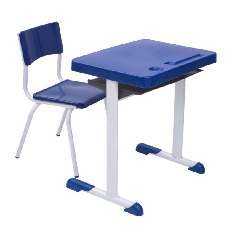 Kit Escolar Individual AZUL – (Mesa e Cadeira) – INFANTIL 03 a 06 Anos 41089 Araguaia Móveis para Escritório 3