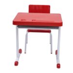 Kit Escolar Individual – (Mesa e Cadeira) – INFANTIL 03 a 06 Anos COR VERMELHO – 41090 Araguaia Móveis para Escritório 9