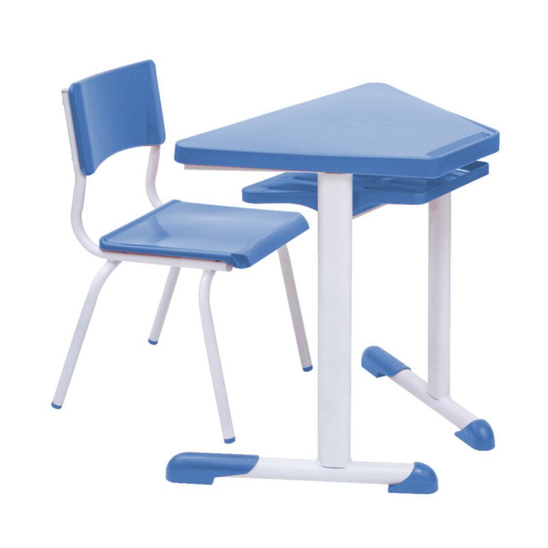 Conjunto Escolar Hexagonal BABY Mesas e Cadeiras – 06 A 09 anos – JUVENIL – 41005 Araguaia Móveis para Escritório 4