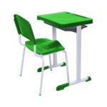 Kit Escolar Individual VERDE – (Mesa e Cadeira) – ADULTO – – COR VERDE – 40084 Araguaia Móveis para Escritório 7