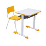 Kit Escolar Individual AMARELO – (Mesa e Cadeira) – INFANTIL – MDF – COR AMARELO – 40088 Araguaia Móveis para Escritório 6
