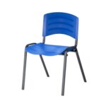 Cadeira Fixa Plástica 04 pés Cor Azul (Polipropileno) 31207 Araguaia Móveis para Escritório 9