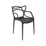 Cadeira Interlocutor OSLO para Escritório ou Jantar – Polipropileno – Cor Preto – 48005 Araguaia Móveis para Escritório 7