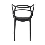 Cadeira Interlocutor OSLO para Escritório ou Jantar – Polipropileno – Cor Preto – 48005 Araguaia Móveis para Escritório 11