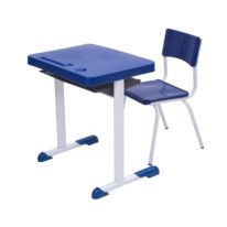Kit Escolar Individual AZUL – (Mesa e Cadeira) – INFANTIL 03 a 06 Anos 41089 Araguaia Móveis para Escritório 2