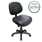 Cadeira Executiva COSTURADA Giratória sem Braços – Cor Preta 31002 Araguaia Móveis para Escritório 7