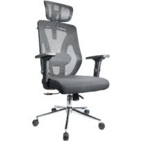 Cadeira Presidente Tela MK-4010 COR PRETO – 30029 Araguaia Móveis para Escritório