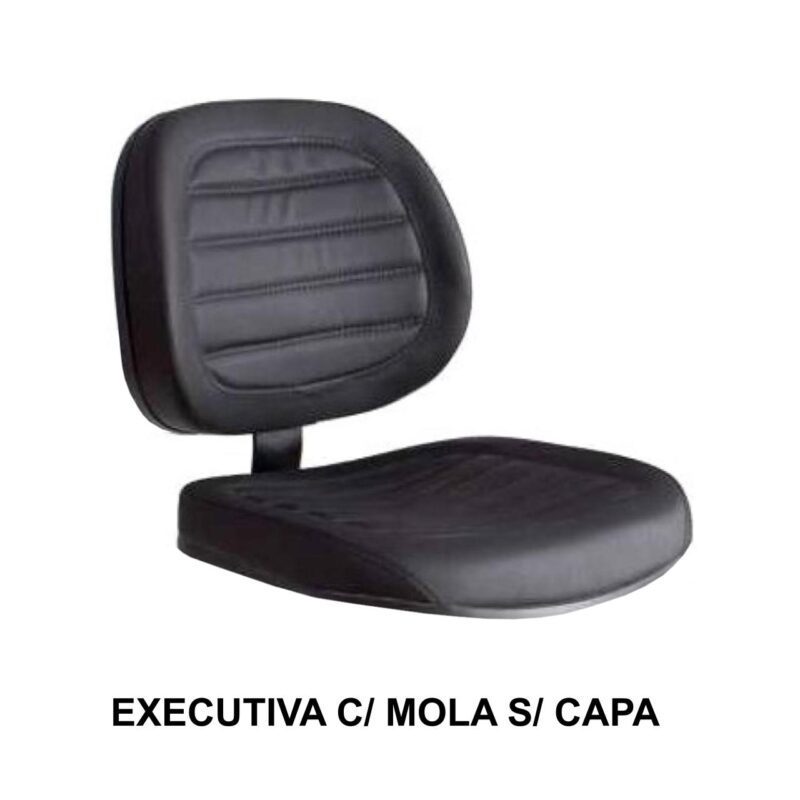 A/E Executiva COSTURADO c/ MOLA s/ CAPA- Corino Preto – PMD – 42118 Araguaia Móveis para Escritório 2