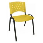 Cadeira Plástica 04 Pés – AMARELO – (Polipropileno) – 31204 Araguaia Móveis para Escritório 9