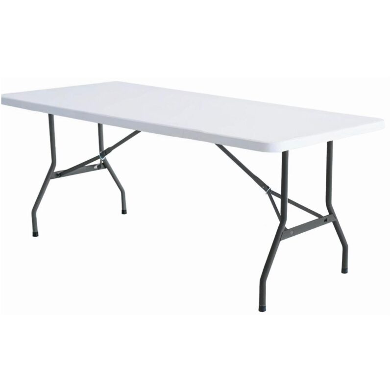 Mesa Refeitório MASTER FIT C/ Pés Dobráveis 2,00×0,90×0,75m – Tampo em PP BRANCO – 50071 Araguaia Móveis para Escritório 2