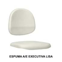 ESPUMA ASSENTO / ENCOSTO EXECUTIVA LISA  – AMERICANFER  – 99003 Araguaia Móveis para Escritório