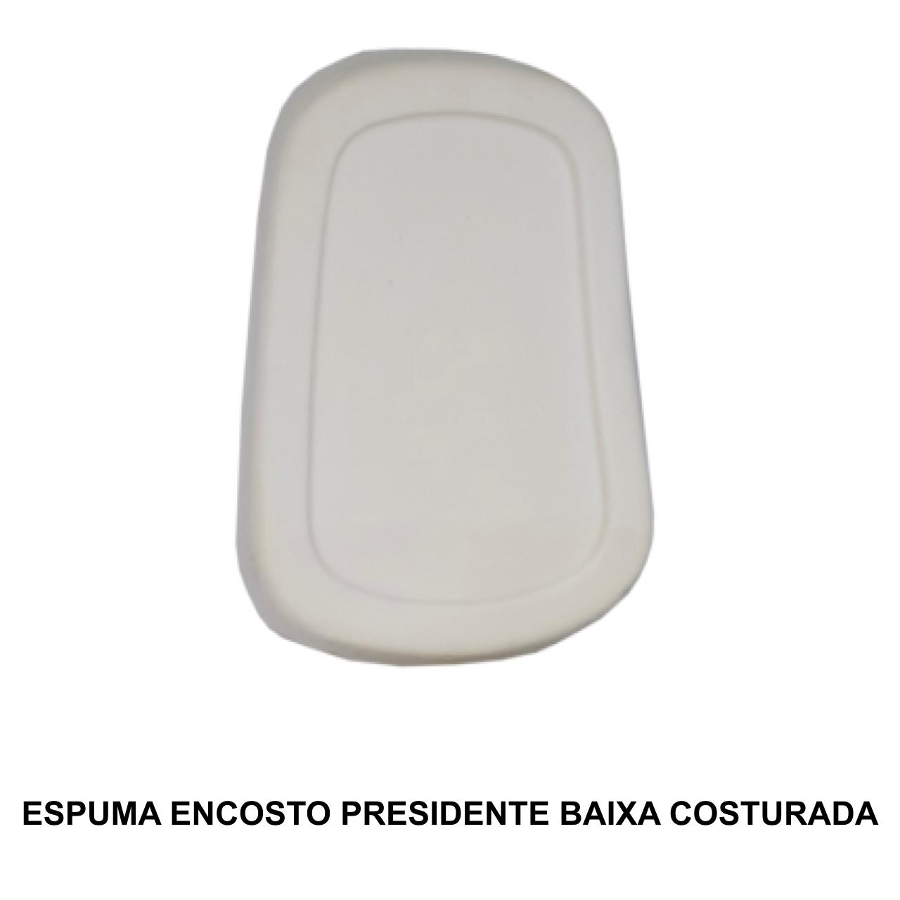 Espuma ENCOSTO Presidente BAIXA COSTURADA – 99209 Araguaia Móveis para Escritório