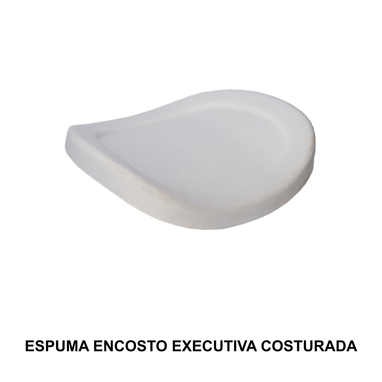 Espuma ENCOSTO Executiva COSTURADA- 99009 Araguaia Móveis para Escritório