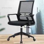 Cadeira de Escritório Diretor Tela MAYA c/ braço – Cor Preto – 34029 Araguaia Móveis para Escritório 10
