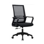Cadeira de Escritório Diretor Tela MAYA c/ braço – Cor Preto – 34029 Araguaia Móveis para Escritório 8