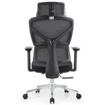 Cadeira de Escritório Presidente Tela TITAN – Cor Preto – 30067 Araguaia Móveis para Escritório 13