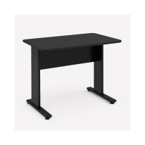Mesa Escritório 0,80×0,60m – JOB – PRETO/PRETO – 43088 Araguaia Móveis para Escritório