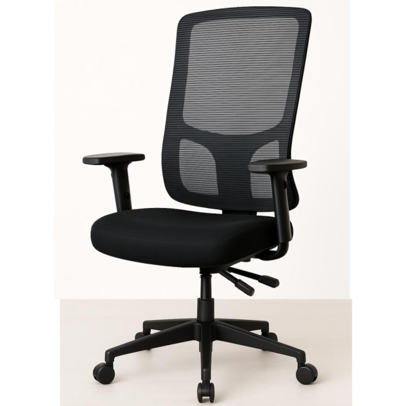 Cadeira de Escritório Tela PRYUS Back System – Cor Preto – 20099 Araguaia Móveis para Escritório 4