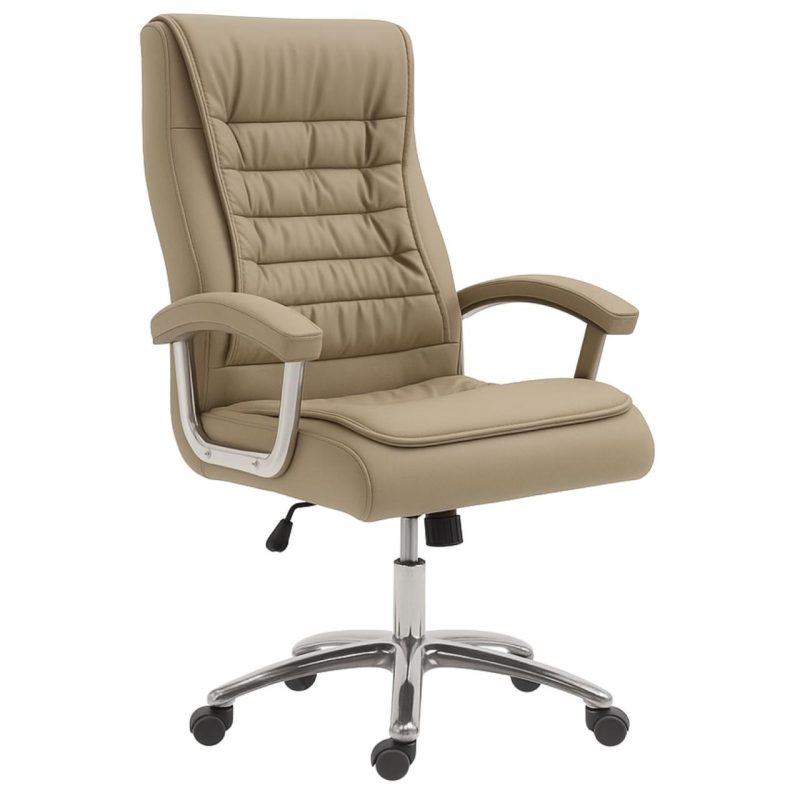 Poltrona Presidente LUXO c/ mola Ensacada – COR FENDI – 30061 Araguaia Móveis para Escritório 2