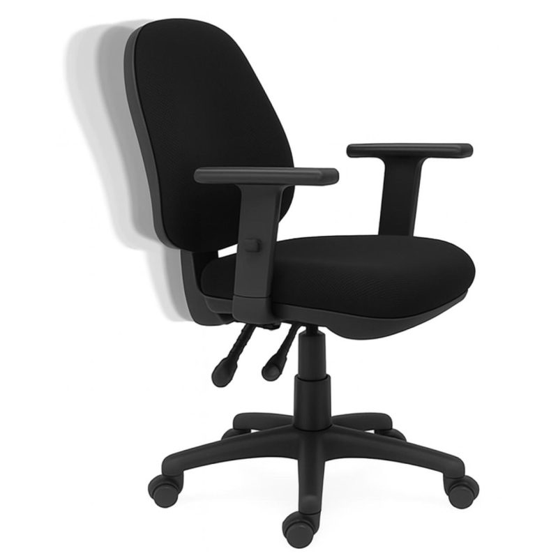 Cadeira de Escritório Ergonômica AXYS – Cor Preta – 20091 Araguaia Móveis para Escritório 2
