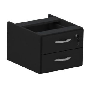 Gaveteiro Suspenso - JOB - Cor PRETO - 42997