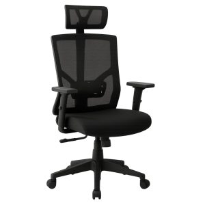 Poltrona Presidente Tela ORION Syncron Giratória - Cor Preto - 32944