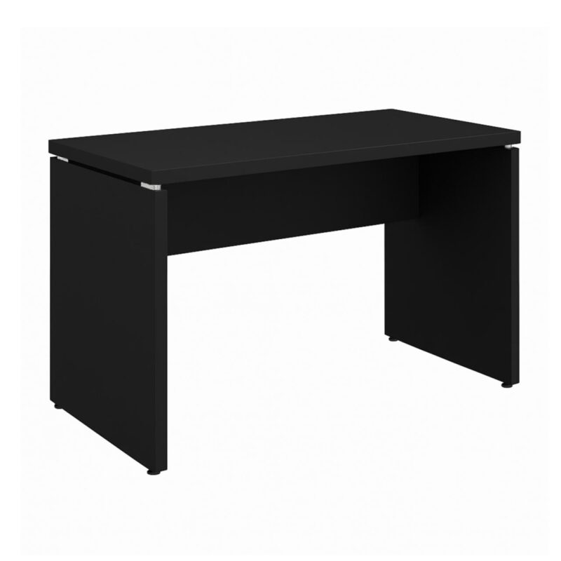 Mesa Escritório 1,50×0,60m – S/ Gavetas – PRETO/PRETO – 26006 Araguaia Móveis para Escritório 2